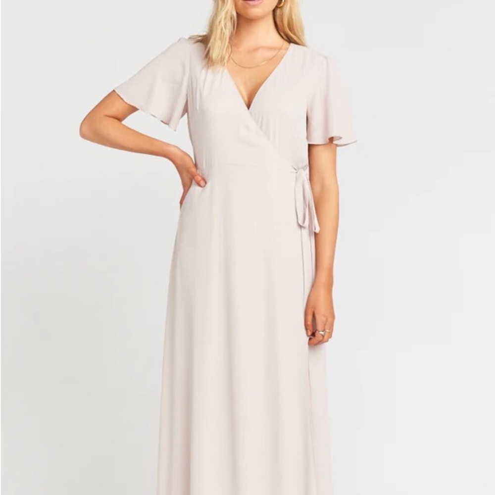 Show me you Mumu - Noelle Flutter Sleeve Dress